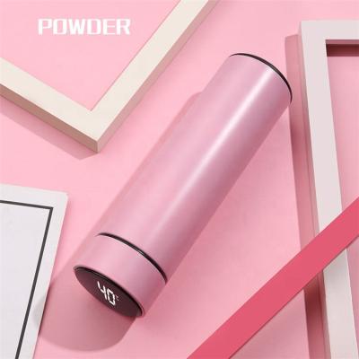 China Custom business stainless steel termo inteligente temperature thermos cup LED digital smart flask vacuum insulated thermo water bottle for sale