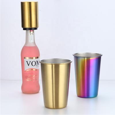 China Sustainable Automatic Aluminum Bottle Opener Christmas New Promotional Beer Opener for sale