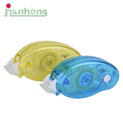 China Stationery Creative Supply School Correction Tape Kids Popular Powerful Viscosity Colored Glue Permanent Tape for sale