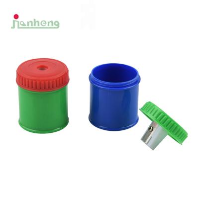 China Office Wholesale Fast Stationery Pencil Cutter School Student Drum Manual Pencil Sharpener for sale