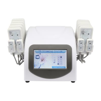 China Weight Loss Forbeauty Wholesale Shape 14 Body Lipo Laser Slimming Machine for sale