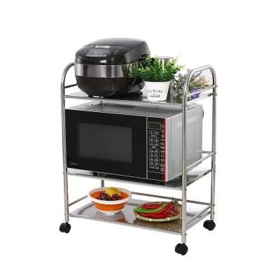 China Sustainable 3 Tier Kitchen Vegetable Storage Rack Kitchen Cart Cart for sale