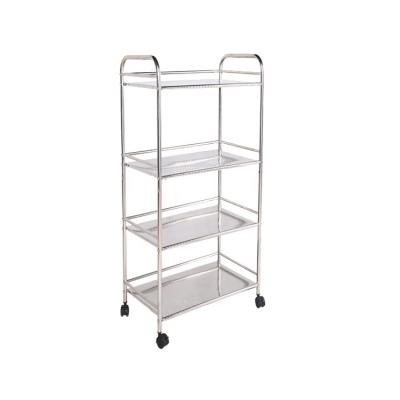 China Sustainable Home Kitchen Shelving Stainless Steel Racking Mobile Shelving for sale