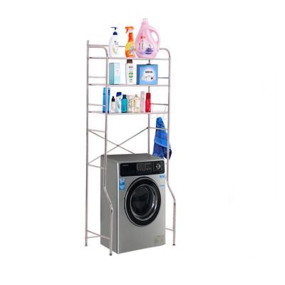 China Durable Multifunctional Storage Rack Bathroom Above Washing Machine Shelf for sale