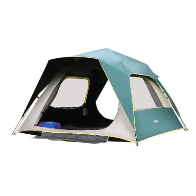 China Wild Camping Wild Automatic Open Thickened Tent 210*210*140cm(3~4person) Sun Protection Outdoor Tent Travel Fast Double Layer4-6man Equipment for sale