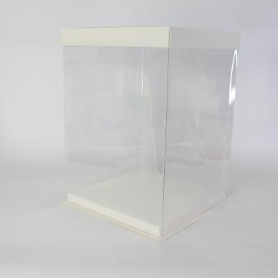 China Custom Recycled Materials Cake Boxes 10 x 10 x 5