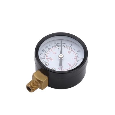 China Digital Brass Internal Air Pressure Gauge For Measuring Pressure Of Various Media Pressure Liquid Vacuum Gauge for sale