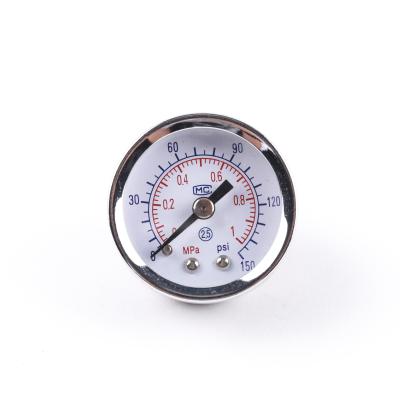 China Small Brass Industrial Use Place Pressure Gauge For Compressor for sale