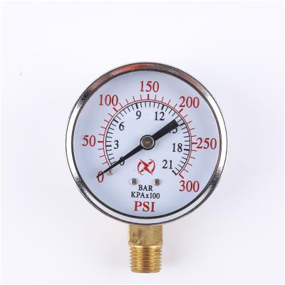 China Different Type Brass Anti-vibration Pressure Gauge For Gas for sale