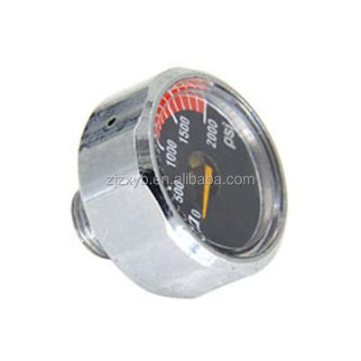 China 25MM Micro 80Bar Pressure Gauge Manufacturers With Promotional Y25Z-023 for sale