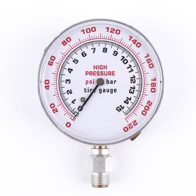 China Brass Tool Tire Pressure Testing Inflation Gauge For Tire Repair for sale