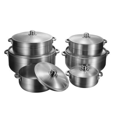 China Stocked Soup Pot Soup Pot Set With Lid Stew Pot Cooking Tools Cookware Kitchenware Kitchen Accessories for sale