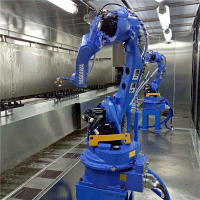 China Automotive interior trim Six Axis Automatic Spray Powder Robot For  Transformer with Electrostatic powder for sale