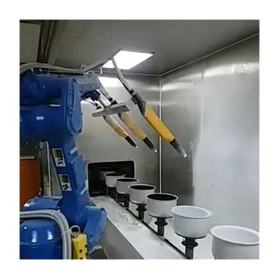 China Automotive interior trim Cookware Industry Automatic Painting Robot Paint Sprayer for sale