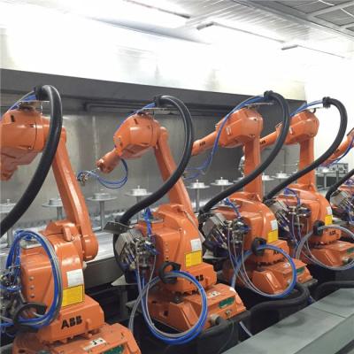 China Automotive interior trim Factory made automatic spraying robot arm spraying distance 200-300mm air spraying machine for sale