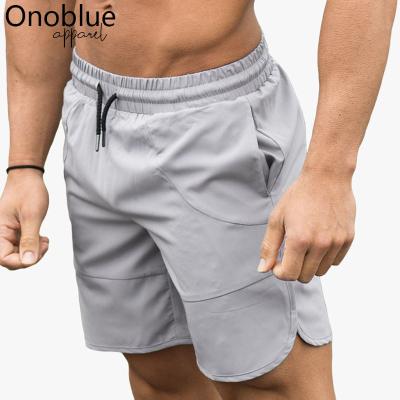 China Wholesale Mens Summer Polyster Logo Breathable Custom Compression Shorts Gym Workout Fitness Jogging Shorts for sale