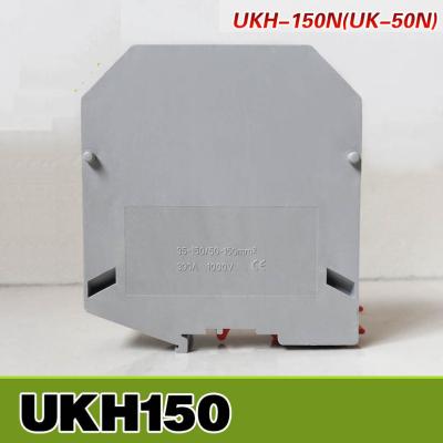 China UKH-150 UK Series DIN Rail Screw Clamp Terminal Blocks for sale