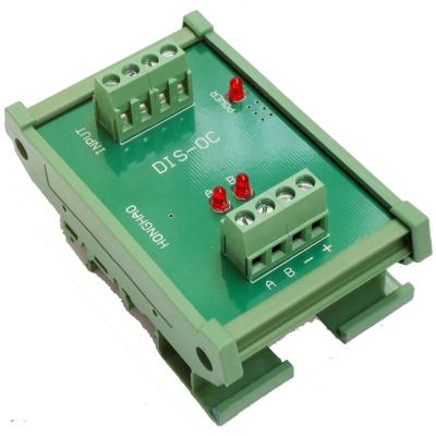 China Converter 5V Differential TTL Singal into Collector 24V HTL Signal 2 Ways Support PLC NPN and PNP for sale