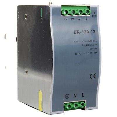 China DR-120-12 120W 12V 10A DC Output Din Rail Switching Mode Power Supply for sale