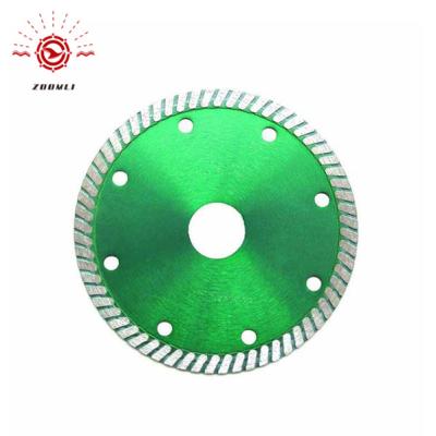 China For Stone Dry Cutting Diamond Turbo Saw Blade For Cutting Granite Stone for sale