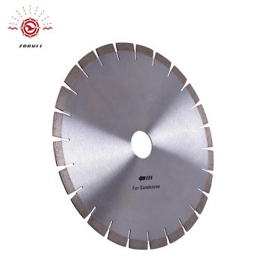 China Diamond 300Mm 10 Mm Size Sandstone Circular Cutting Disc Diamond Saw Blade for sale