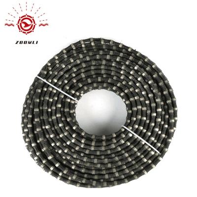 China High Performance Good Performance 11.5mm Diamond Tool Diamond Wire Rope Diamond Wire Saw For Granite Quarry for sale