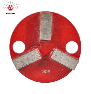 China High Efficiency Concrete Diamond Floor Polishing Pad Plate 40*12*12 Grinding Segment for sale