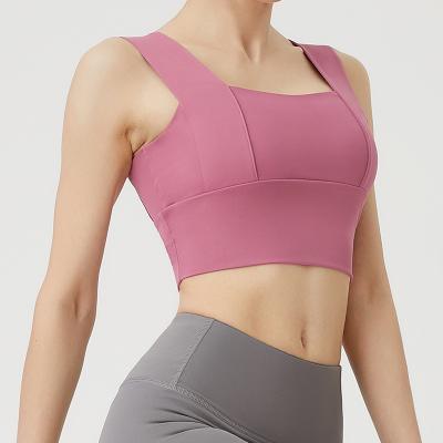 China Breathable Professional Shockproof Thin Back Section Underwear Sports Fitness Bra Yoga Quick Dry Running Women Beauty Shaping Sports Bra for sale