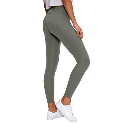 China Breathable Hot Selling Women Slimming High Waisted Gym Fitness Workout Cracked! crack! butt lift yoga pants tights leggings for sale