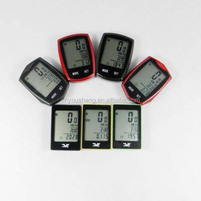 China YS-589C outdoor retraining magnetic exercise reset wireless digital ys cycle odometer computer for sale