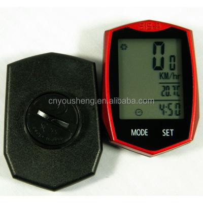 China 22 Functions YS 515 Wireless Exercise Ignition Key Digital Bicycle Bike Speedometer for sale