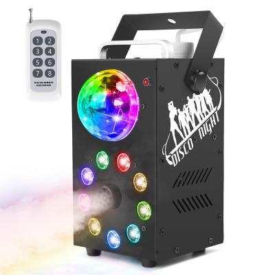 China DJ  700w Remote Control Smoke Fog Machine With Magic Ball Stage Light Fancy Lighting Effect Dj Equipment For Ktv Disco Party Wedding for sale