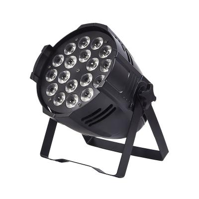 China DJ  18x10w Led Stage Par Light Rgbw 4 In 1 Club Party Stage Lighting Equipment Dmx 512 Control Sound Activated Concert Disco Bar for sale