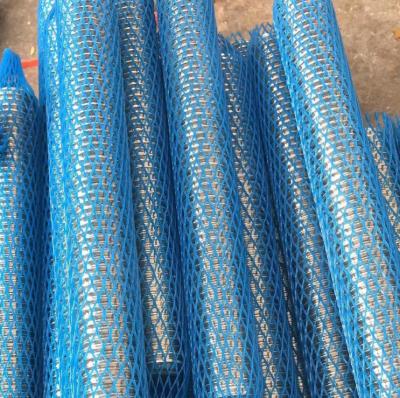 China Strong Top Grade Environmental PE White Plastic Tube Net For Packing For Sales With High Quality for sale