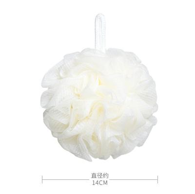 China EXFOLIATE Top Selling Soft Natural Exfoliating Shower Bath Towel Ball Baby Flower Multicolor for sale