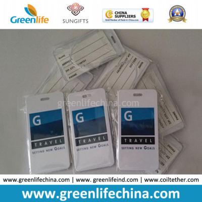 China PVC Travel Luggage Tag and Loop by OEM/ODM Available for sale