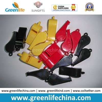 China Standard Safety Gift Plastic Whistle for Sport Using in Different Customized Colors for sale