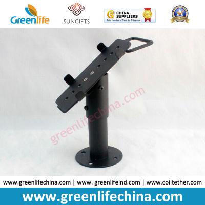 China Whole Black Color Metal Material Retail Store Pos Stand Holder Simple Device for sale