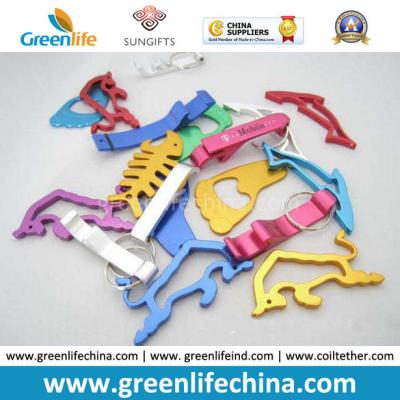 China Aluminum Fashionable Various Animal Shapes Promotional Bottle Openers for sale