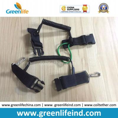 China Scuba Diving Camera Spring Coil Lanyard Quick Release Equipment Holder for sale