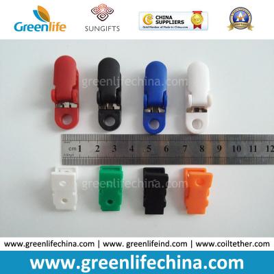 China Custom Colours Fashion Plastic Office ID Badge Clips Good Fastener Clip Accessory for Holding for sale