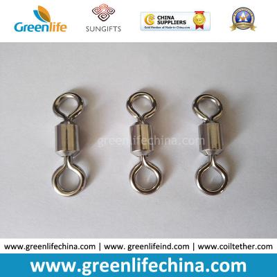 China High Strength Sea Saltwater Stainless Steel Polishing Shinning Fishing Rolling Swivels for sale