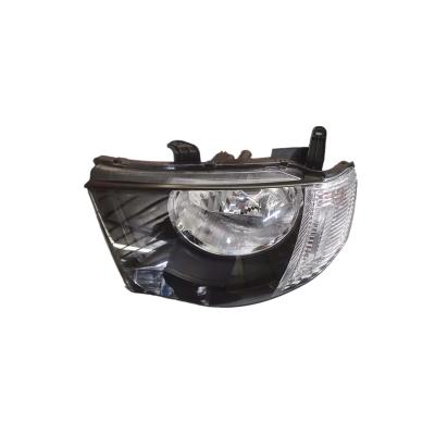 China Plastic Full New Car Lights Front Head Lamps For Mitusbishi L200 2005 for sale