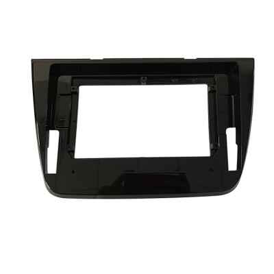 China Android GPS Frame For MG ZS Kit Trim Panel Car Fascia Frame Dash Mount 2017-2018 Silver for sale