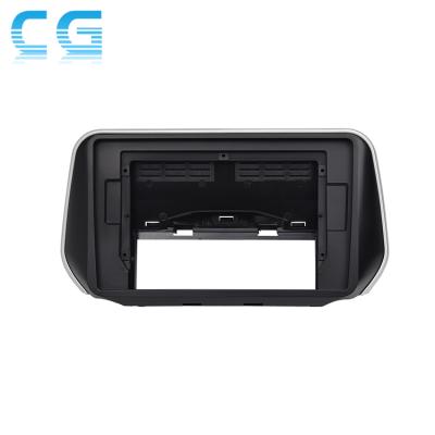 China Hyundai Santa Fe IX45 Car VCR Dash Fascia Panel Frame 2019 Android Fit 10 Inch Interior Trim for sale