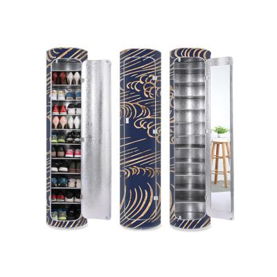 China (Other) Latest Fashion PVC Furniture Contemporary Adjustable Rotating High Quality Material Shoe Cabinet Organizer for sale