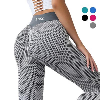 China The Breathable Workout Gym Butt Running Women Crac! crack! Boost Yoga Leggings Ruched High Waisted Anti Cellulite Tummy Control Lift Yoga Pants for sale