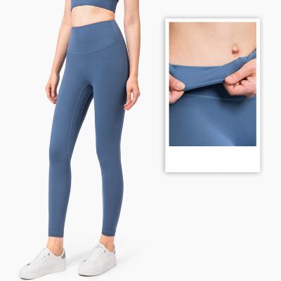 China Anti Slinging Yoga Pants High Waist Breathable New No Embarrassment One Piece Hip Fishing Pants Yoga Gaiters Women Lifting Gaiters for sale