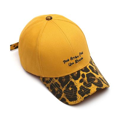 China Fashion and Personality Summer Baseball Hat JOINT Leopard Camouflage Bun Hats Party Animal Print Messy Hat for sale