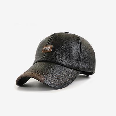 China New Winter COMMON Hat Men Snapback Hat Men Snapback Hat Men Outdoor Sports Leather Snapback Hats for sale